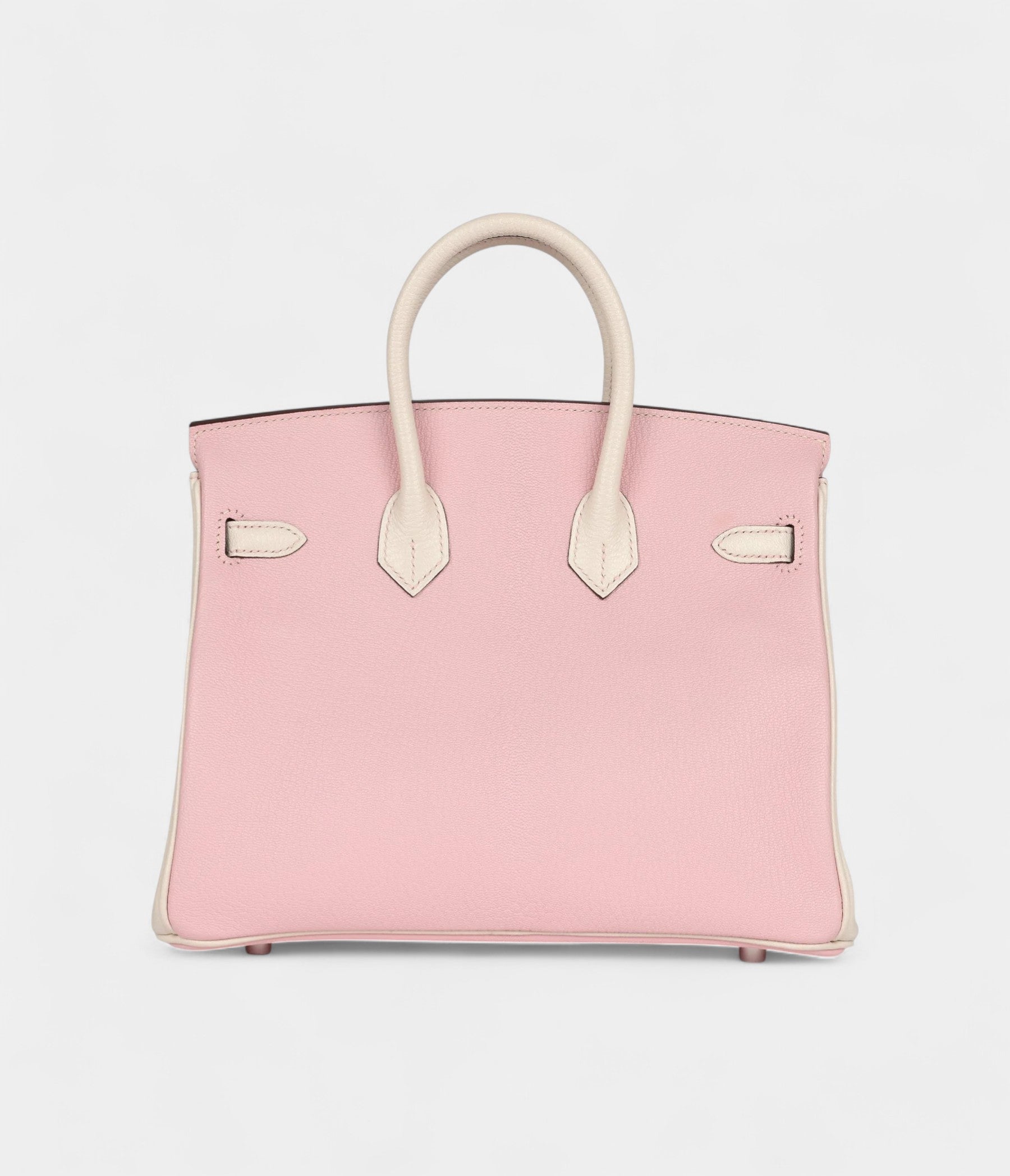 Hermès Birkin 25 Rose Sakura and Nata Swift Brushed Gold Hardware
