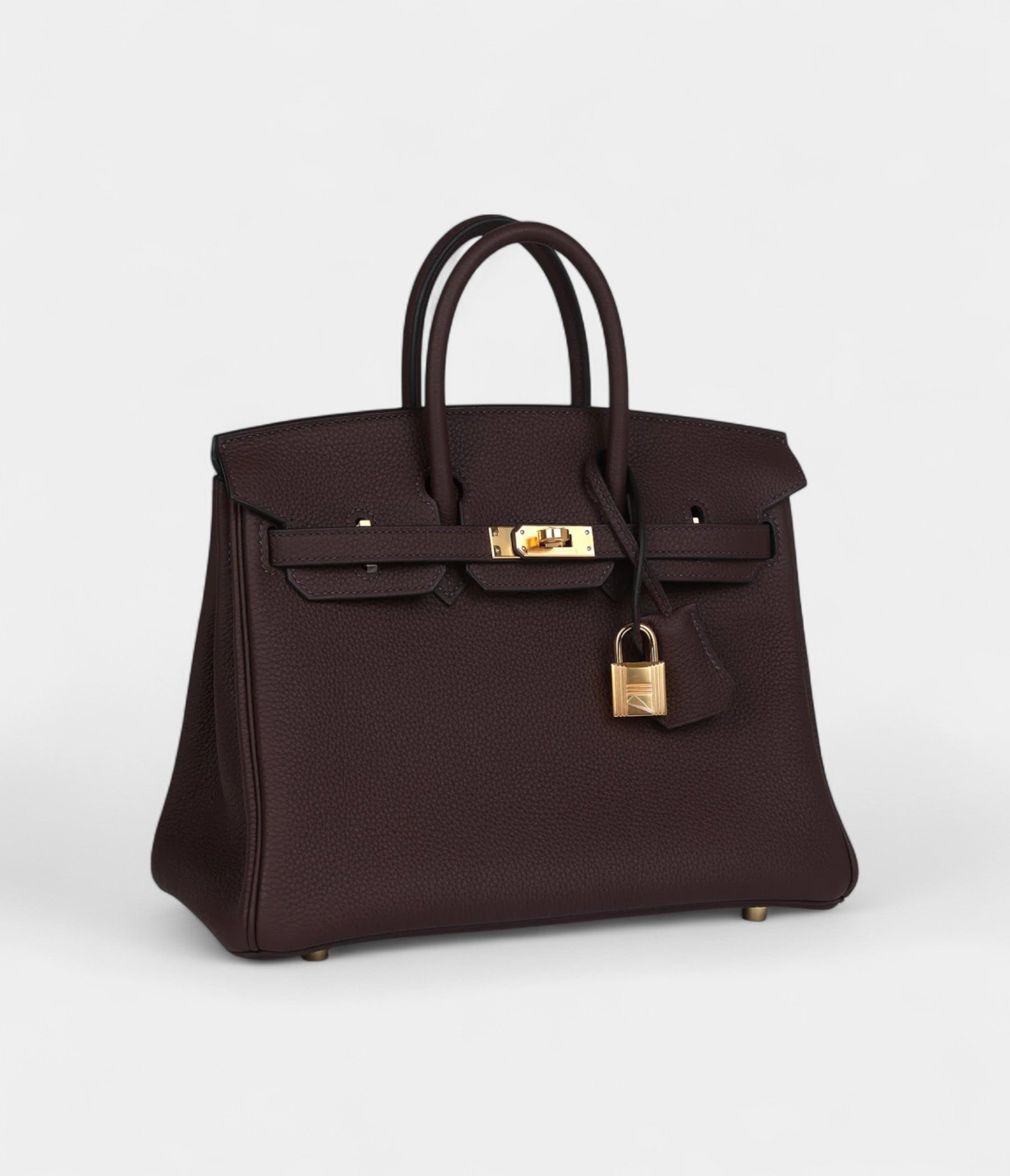Hermès Birkin 25 Rouge Sellier Togo Gold Hardware
