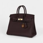 Hermès Birkin 25 Rouge Sellier Togo Gold Hardware