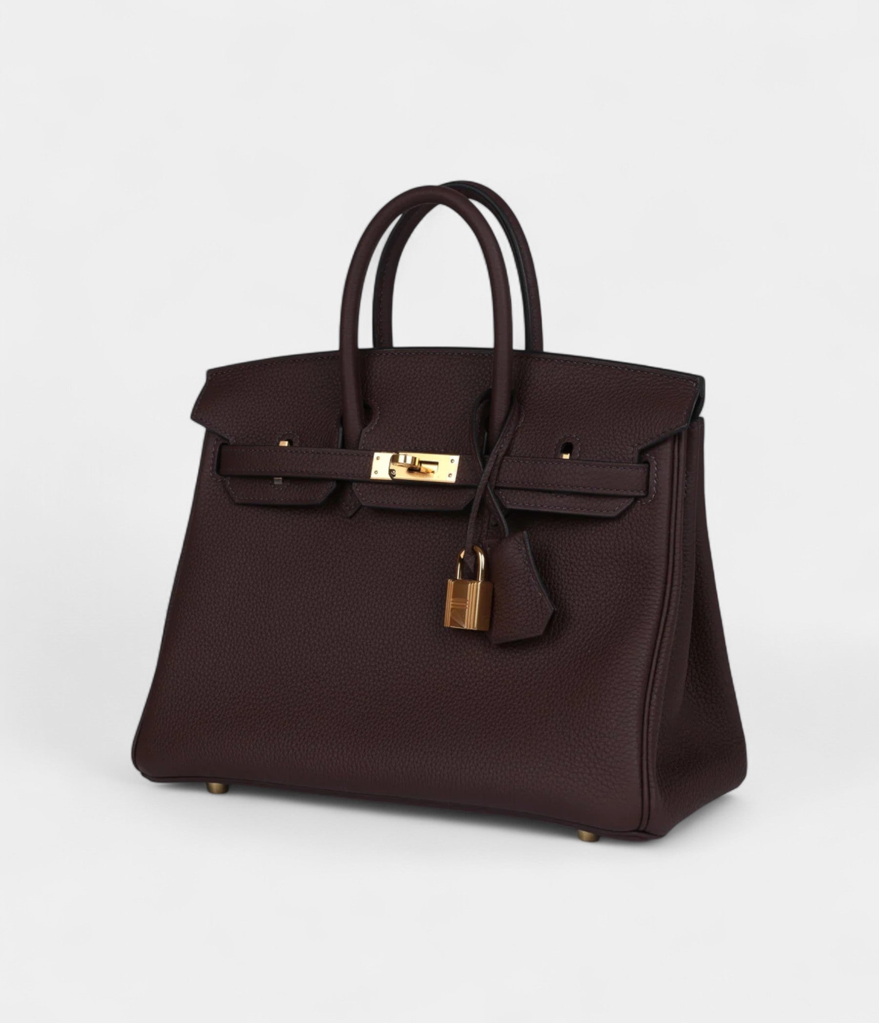 Hermès Birkin 25 Rouge Sellier Togo Gold Hardware