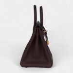 Hermès Birkin 25 Rouge Sellier Togo Gold Hardware