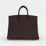 Hermès Birkin 25 Rouge Sellier Togo Gold Hardware
