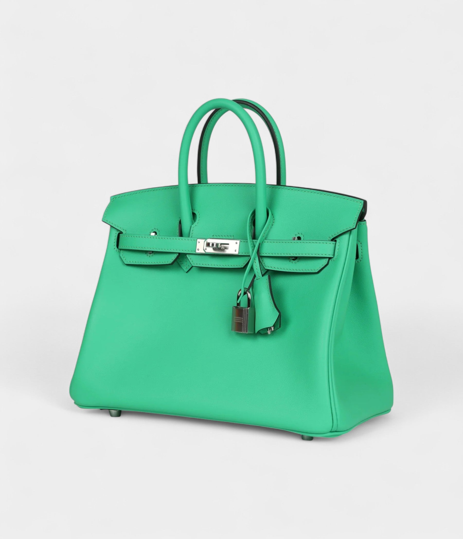 Hermès Birkin 25 Vert Comics Swift Palladium Hardware