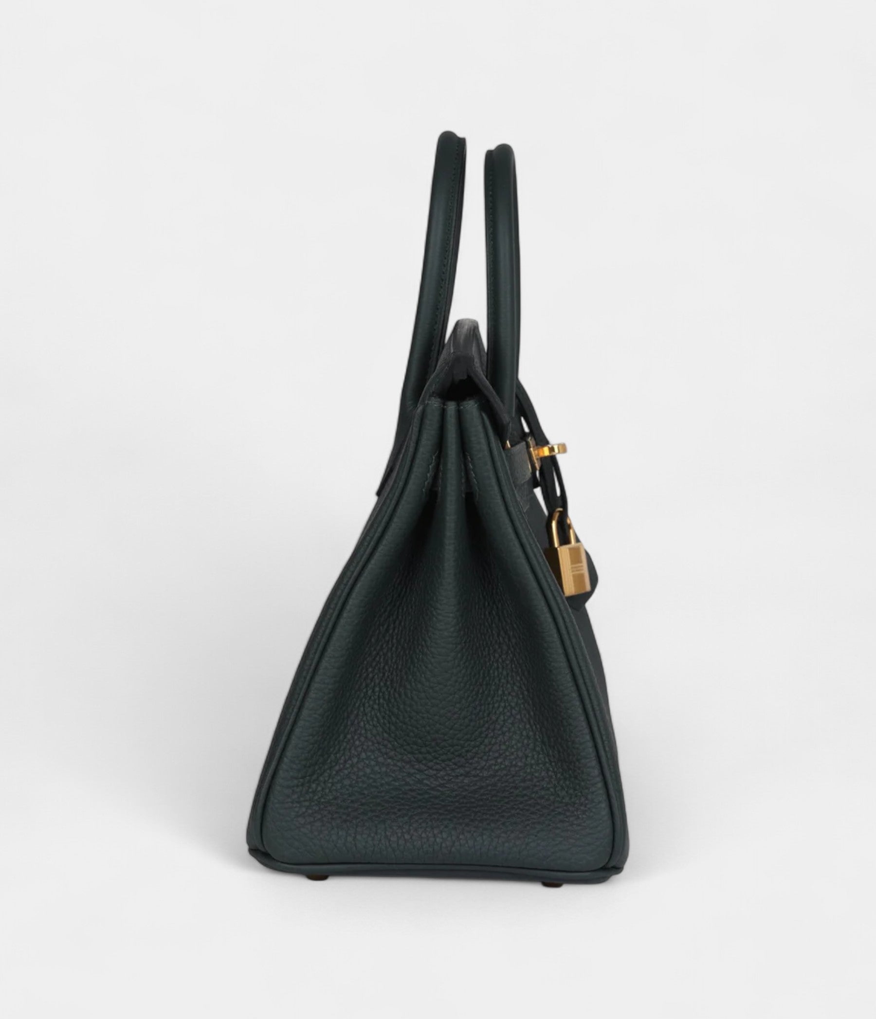 Hermès Birkin 25 Vert Fonce Togo Gold Hardware