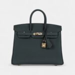 Hermès Birkin 25 Vert Mangrove Togo Permabrass Hardware