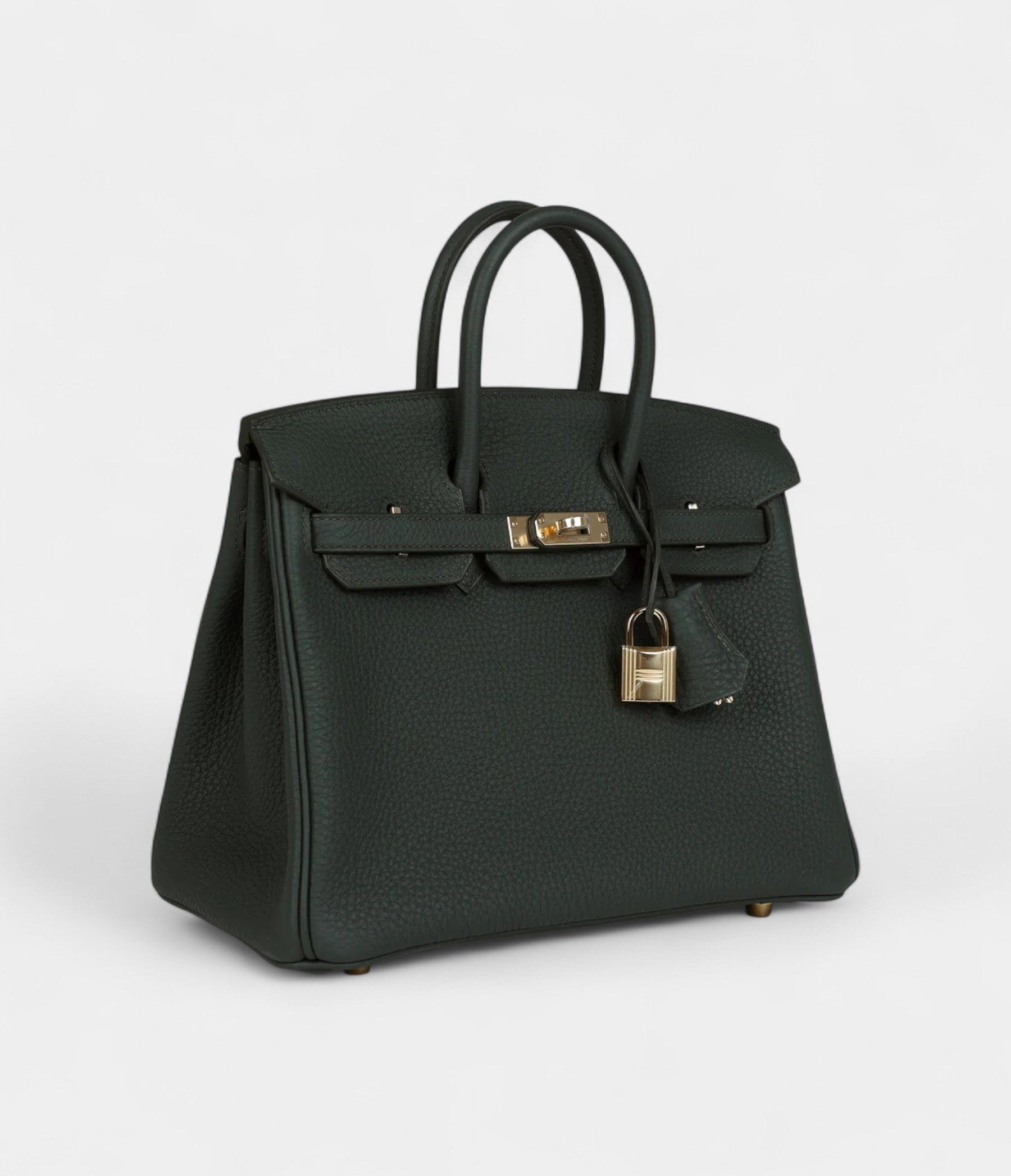 HermesBirkin25VertMangroveTogoPermabrassHardware_4.jpg Hermès Birkin 25 Vert Mangrove Togo Permabrass Hardware