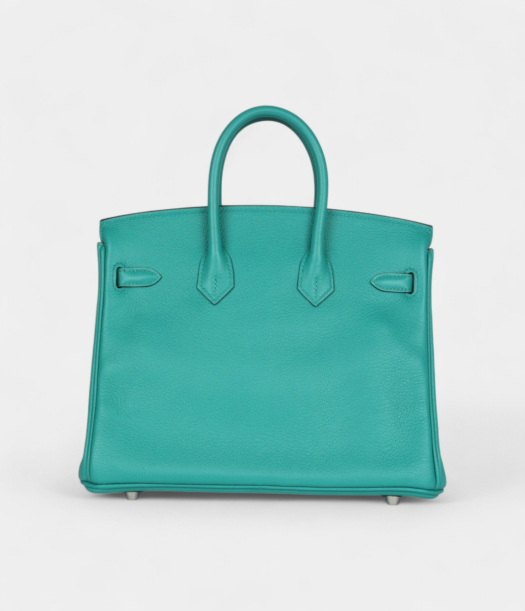 Hermès Birkin 25 Vert Verone Verso Novillo Palladium Hardware