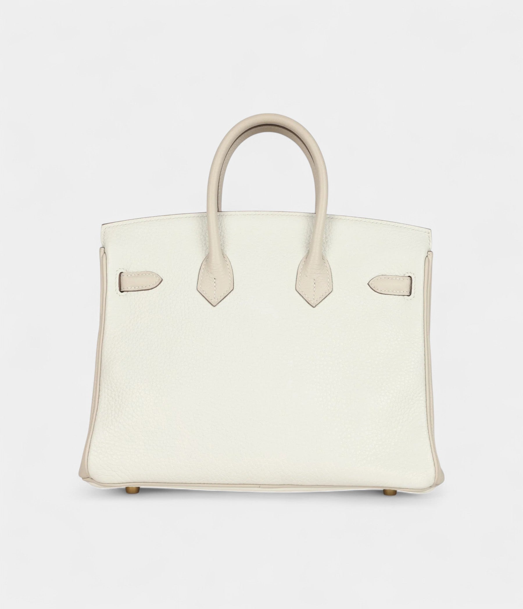 HermesBirkin25WhiteandTrenchTogoBrushedGoldHardware_4.jpg Hermès Birkin 25 White and Trench Togo Brushed Gold Hardware