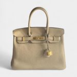 Hermès Birkin 30 Beige Leather Handbag A Timeless Icon in a Versatile Hue