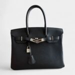 Hermès Birkin 30 Black Leather Handbag Iconic Style in Timeless Black Elegance