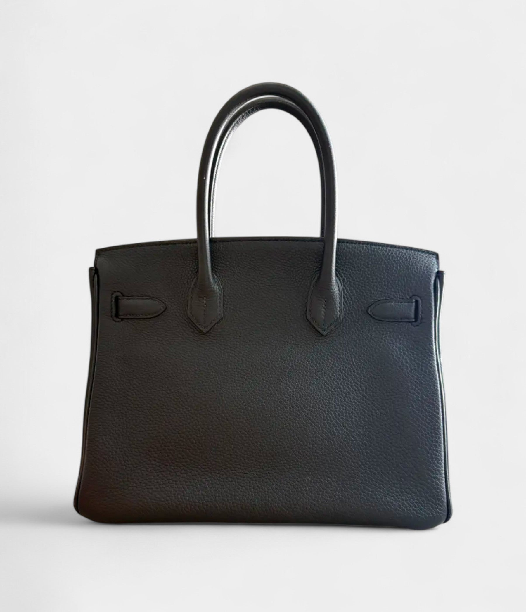 Hermès Birkin 30 Black Leather Handbag Iconic Style in Timeless Black Elegance