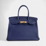 Hermès Birkin 30 Blue Leather Tote Effortless Chic in a Cool, Sophisticated Tone