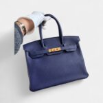 Hermès Birkin 30 Blue Leather Tote Effortless Chic in a Cool, Sophisticated Tone