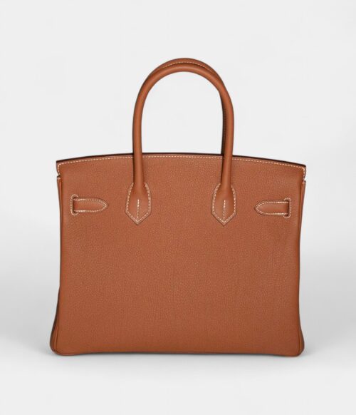 Hermès Birkin 30 Brown Leather Handbag Classic Sophistication in Rich Earth Tones