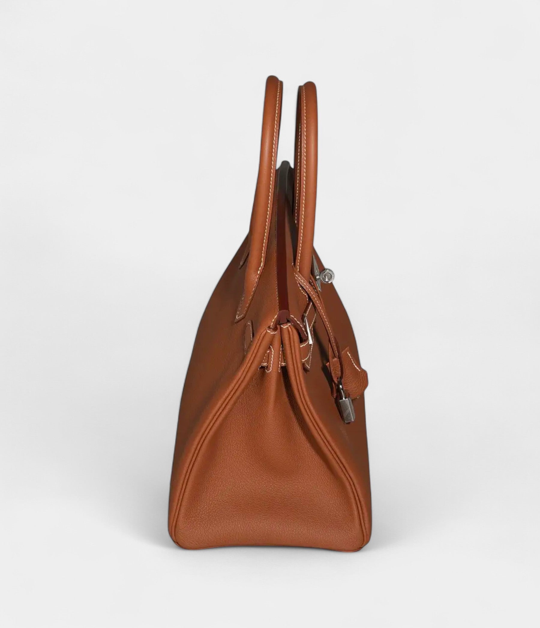 HermesBirkin30BrownLeatherHandbagClassicSophisticationinRichEarthTones_2.jpg Hermès Birkin 30 Brown Leather Handbag Classic Sophistication in Rich Earth Tones