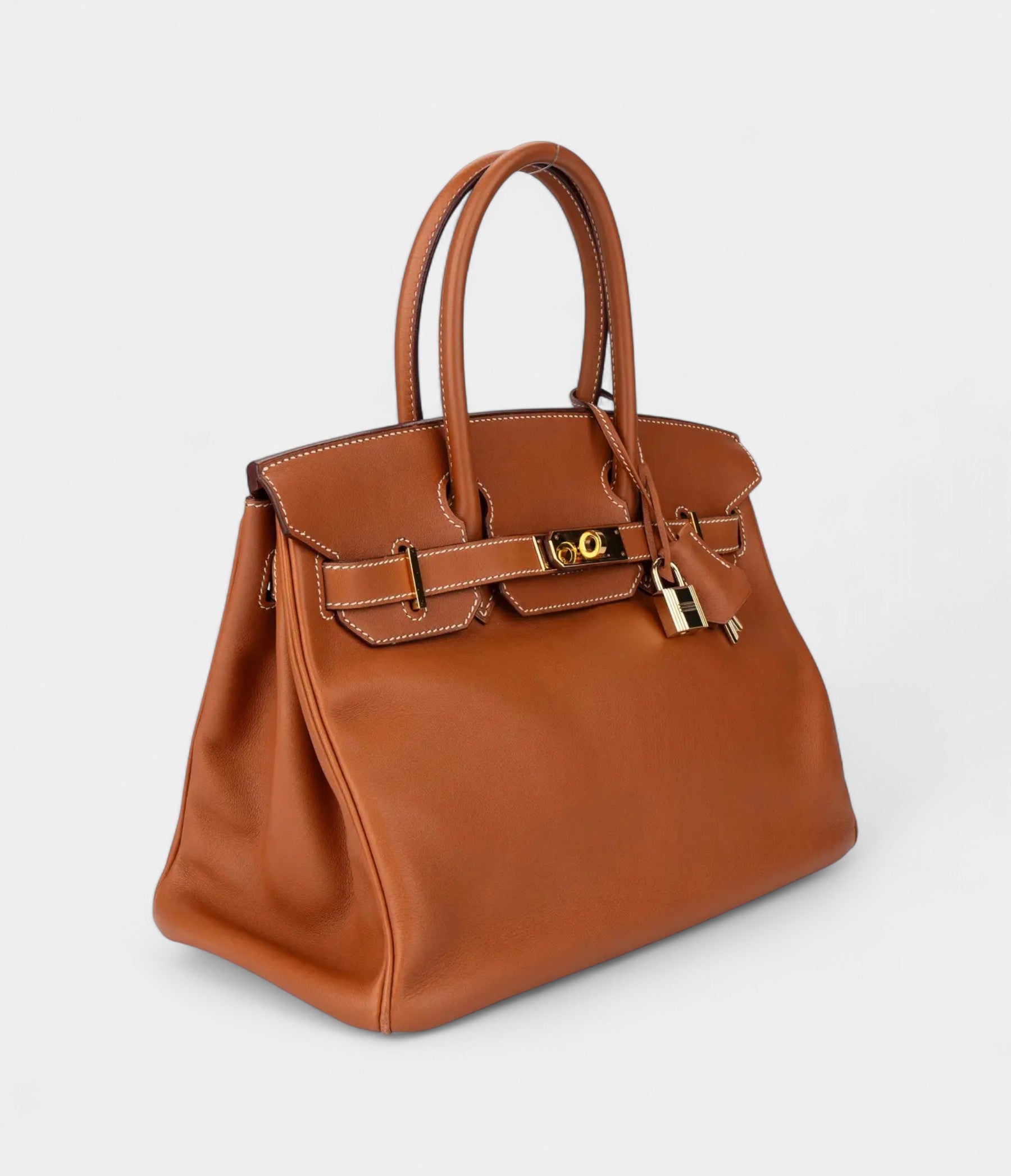 Hermès Birkin 30 Brown Leather Handbag Timeless Sophistication in a Warm, Classic Hue