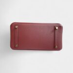 Hermès Birkin 30 Burgundy Leather Handbag Deep Elegance in a Rich, Regal Hue