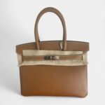Hermès Birkin 30 Camel Leather Handbag A Timeless Icon of Luxury