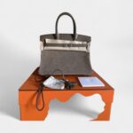 Hermès Birkin 30 Grey Suede Handbag Understated Luxury in a Rare Texture