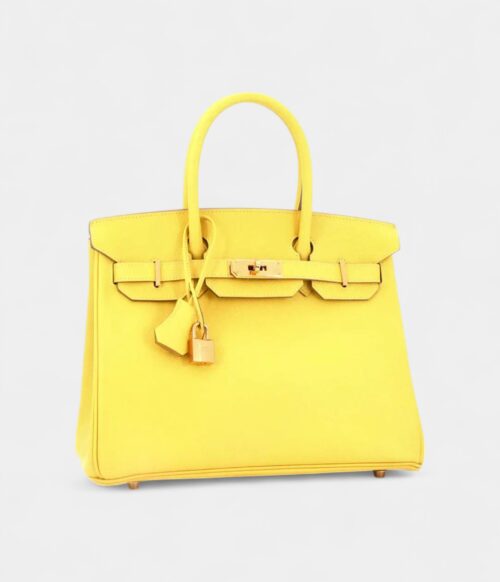 Hermès Birkin 30 Leather Handbag A Timeless Symbol of Luxury