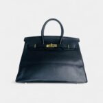 Hermès Birkin 30 Leather Handbag Secure Lock-and-Key System