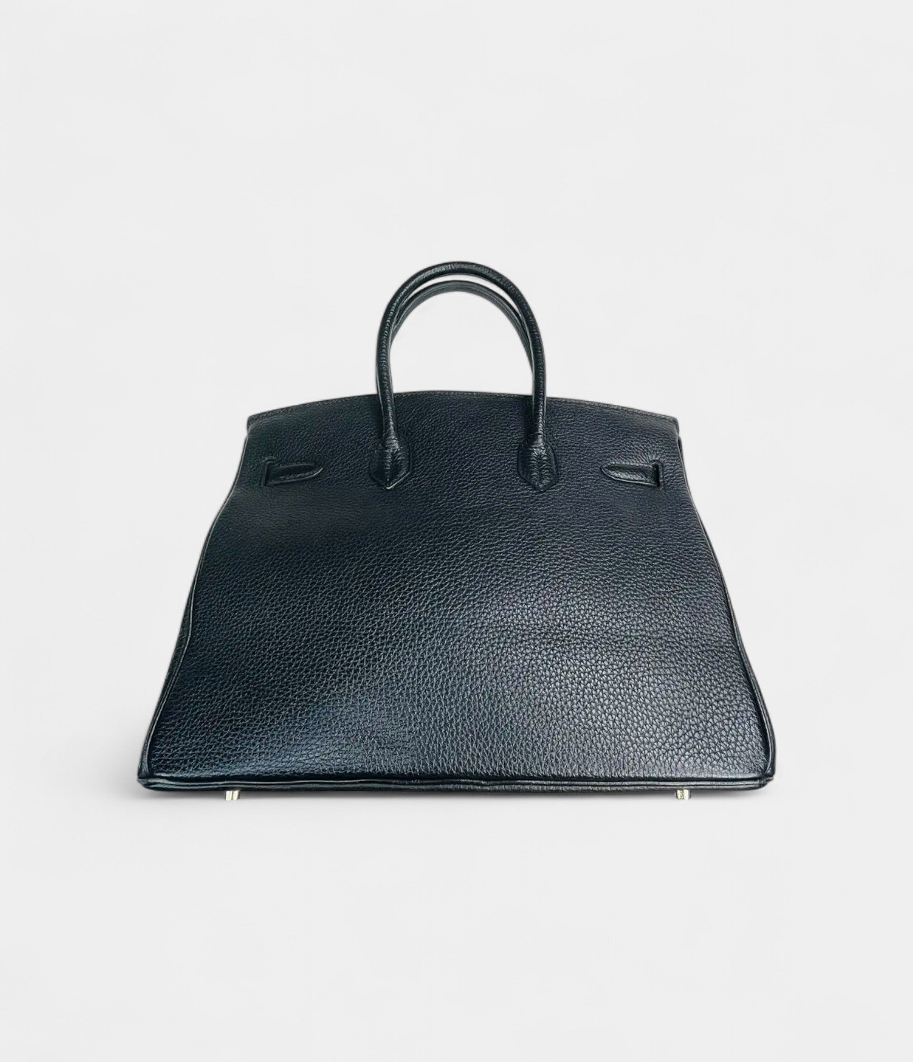 Hermès Birkin 30 Leather Handbag Secure Lock-and-Key System