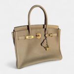 Hermès Birkin 30 Leather Handbag The Trapezoidal Shape