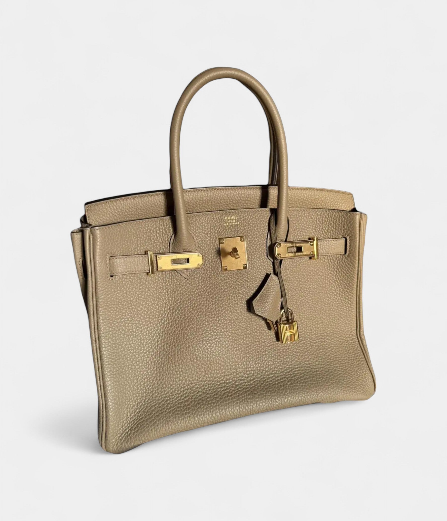 Hermès Birkin 30 Leather Handbag The Trapezoidal Shape