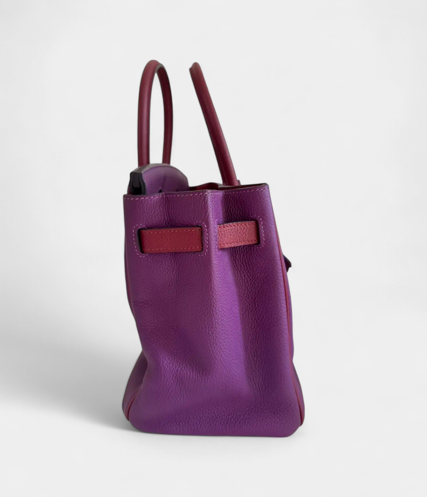 HermesBirkin30PurpleLeatherHandbagBoldLuxuryinaStrikingHue_1.jpg Hermès Birkin 30 Purple Leather Handbag Bold Luxury in a Striking Hue