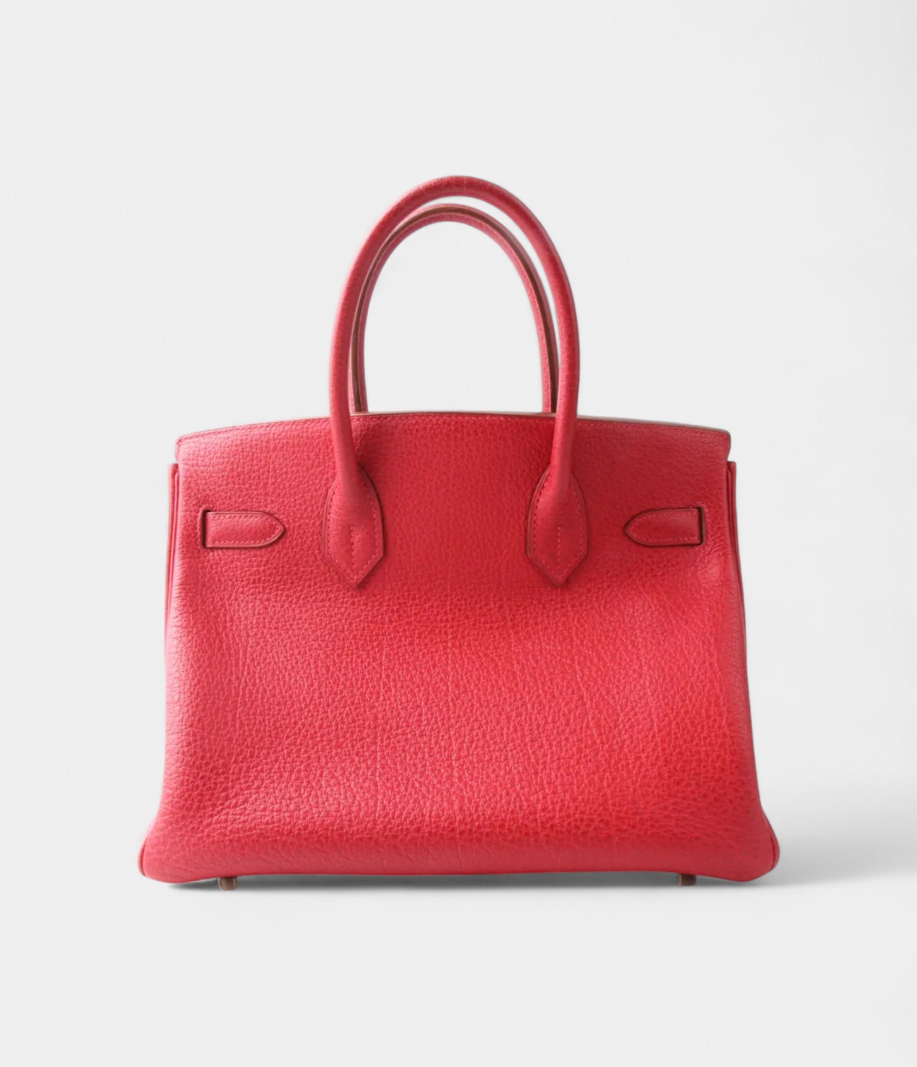 Hermès Birkin 30 Red Leather Handbag A Timeless Icon of Luxury
