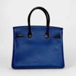 Hermes Birkin 30 Touch Blue Sapphire Handbag