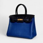 Hermes Birkin 30 Touch Blue Sapphire Handbag