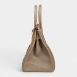 Hermes Birkin 30 in Etoupe, Togo leather with Gold Hardware