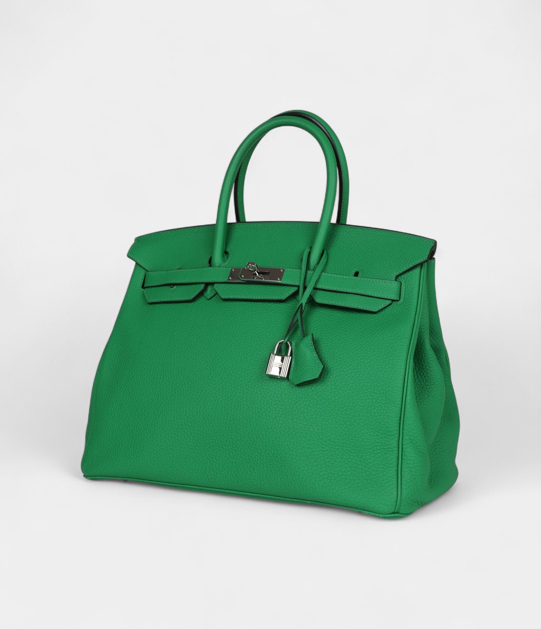 Hermès Birkin 35 Bambou Togo Palladium Hardware