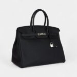 Hermès Birkin 35 Black Togo Palladium Hardware