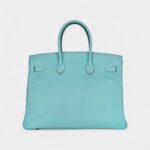 Hermès Birkin 35 Bleu Atoll Epsom Gold Hardware