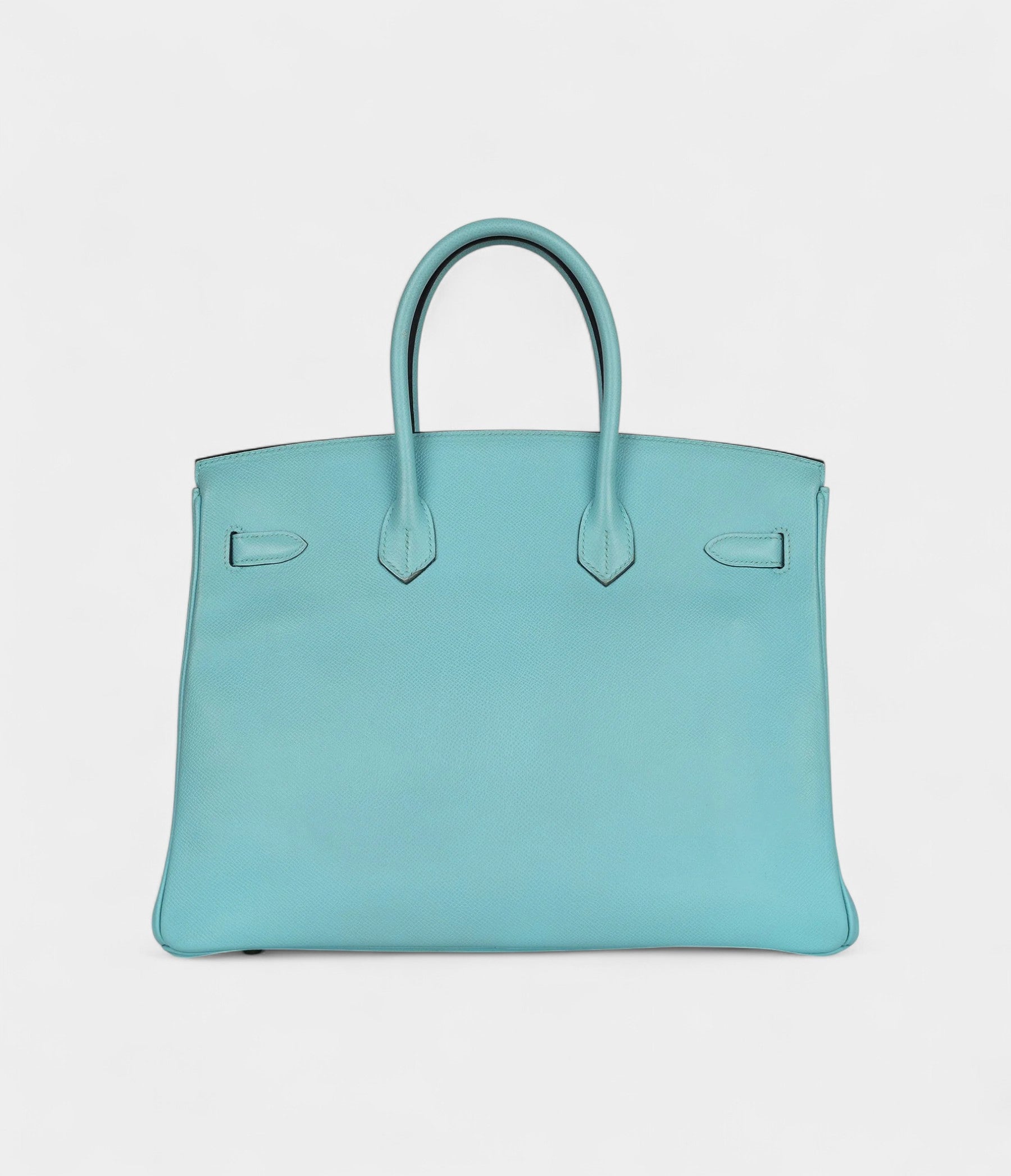 Hermès Birkin 35 Bleu Atoll Epsom Gold Hardware