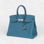 Hermès Birkin 35 Blue Jean Togo Gold Hardware