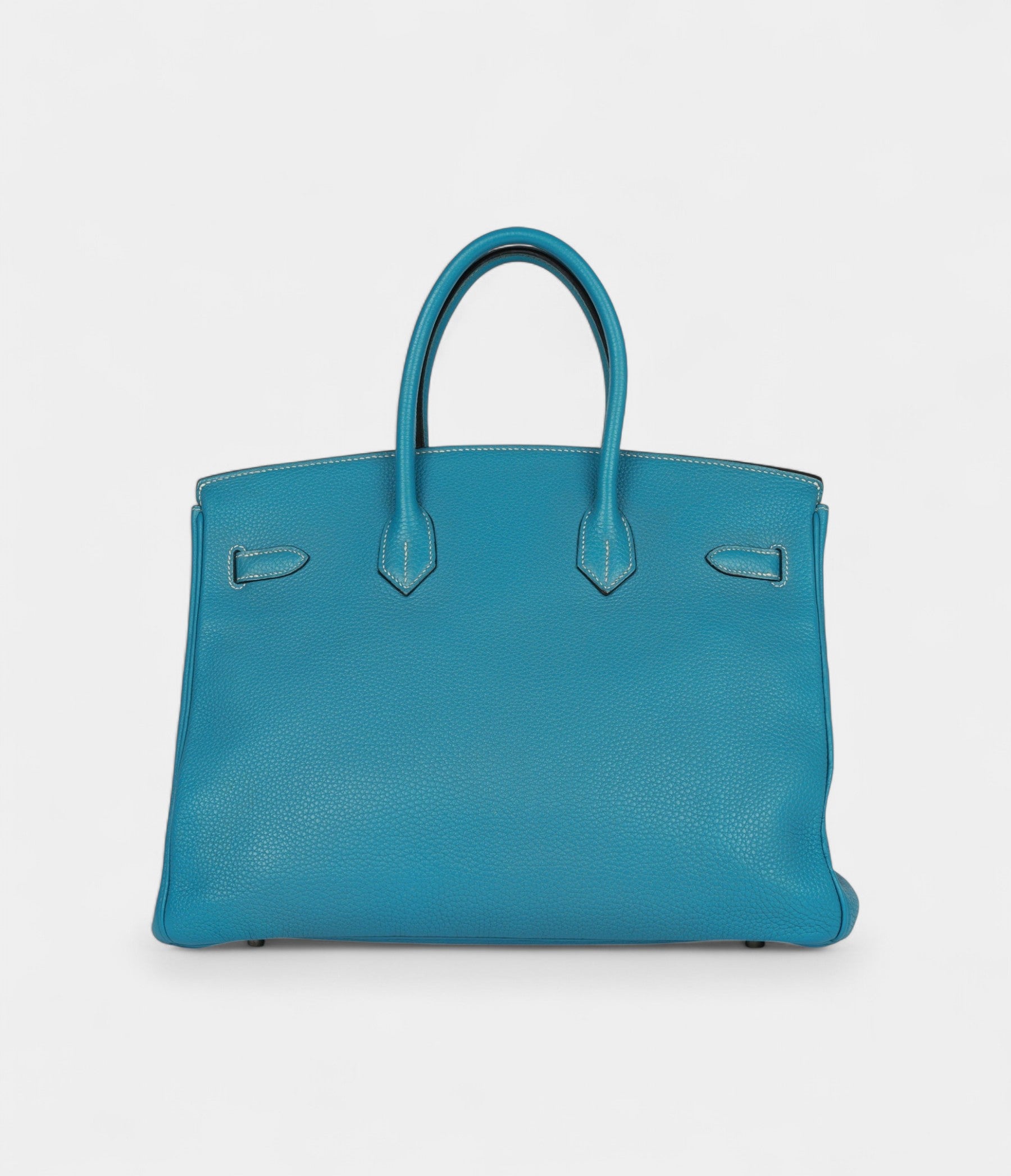 Hermès Birkin 35 Blue Jean Togo Palladium Hardware