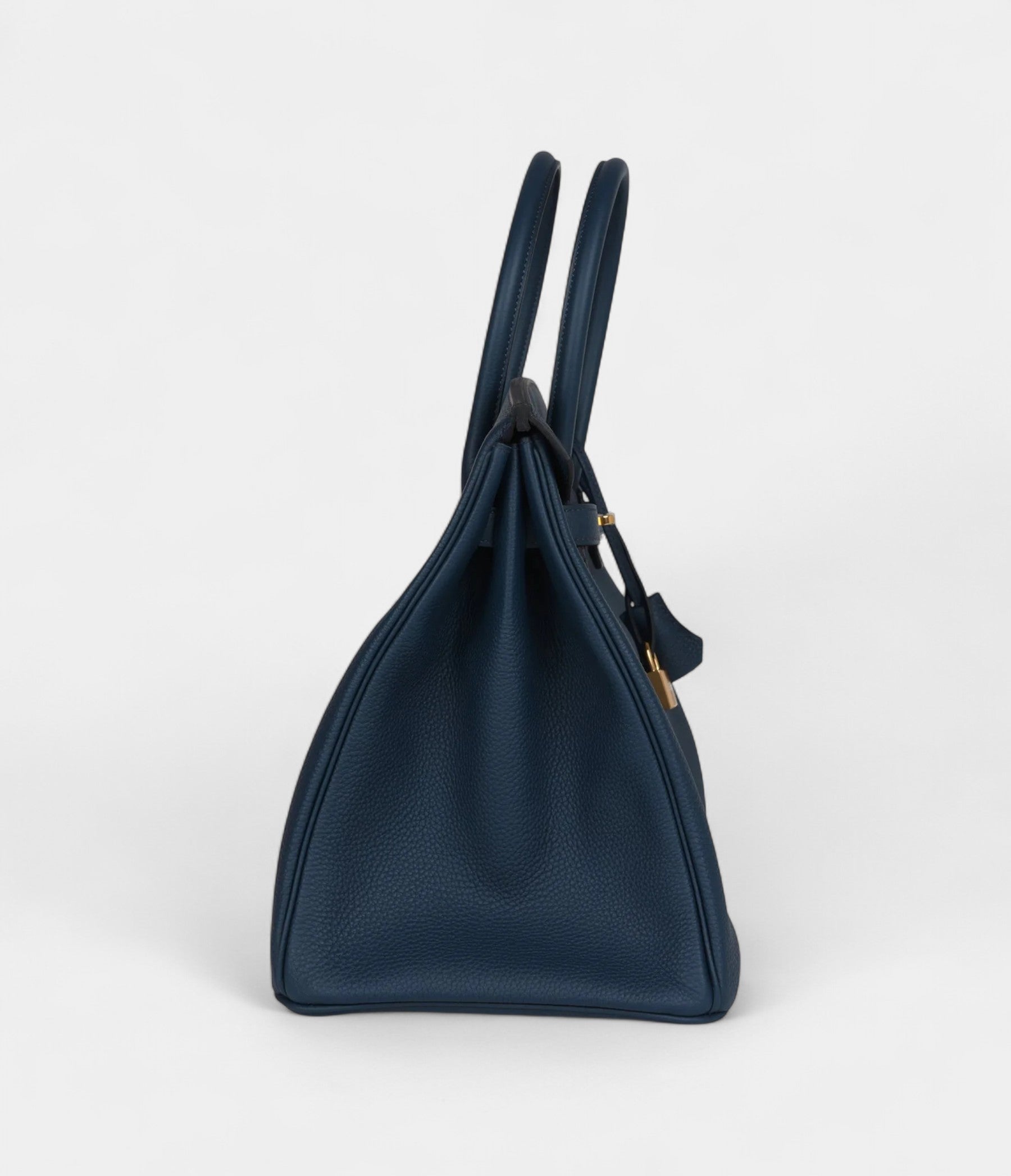 Hermès Birkin 35 Bleu De Prusse Togo Gold Hardware