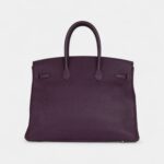 Hermès Birkin 35 Cassis Togo Palladium Hardware