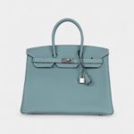 Hermès Birkin 35 Ciel Togo Palladium Hardware