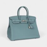 Hermès Birkin 35 Ciel Togo Palladium Hardware