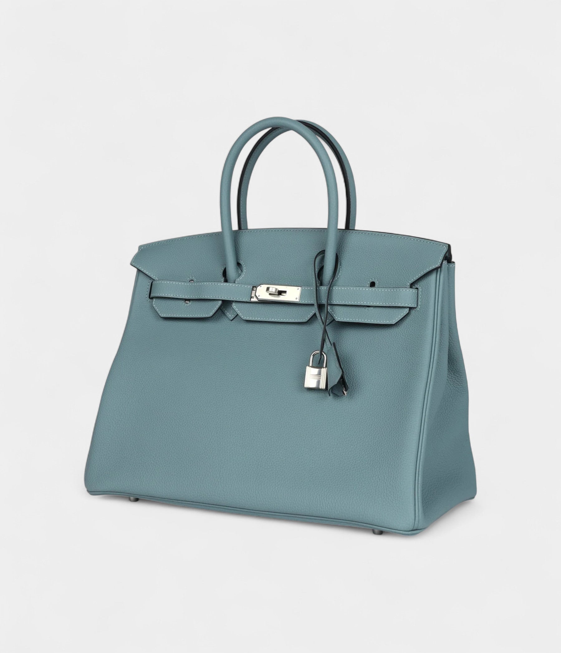 Hermès Birkin 35 Ciel Togo Palladium Hardware