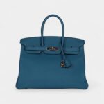 Hermès Birkin 35 Cobalt Togo Palladium Hardware