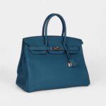 Hermès Birkin 35 Cobalt Togo Palladium Hardware
