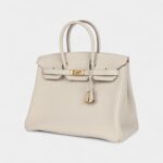 Hermès Birkin 35 Craie Togo Gold Hardware