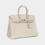 Hermès Birkin 35 Craie Togo Gold Hardware