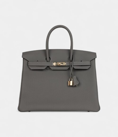 Hermès Birkin 35 Dark Gris Meyer Togo Permabrass Hardware