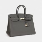 Hermès Birkin 35 Dark Gris Meyer Togo Permabrass Hardware